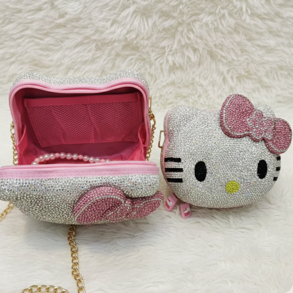 Hello Kitty Clutch / Crossbody Purse