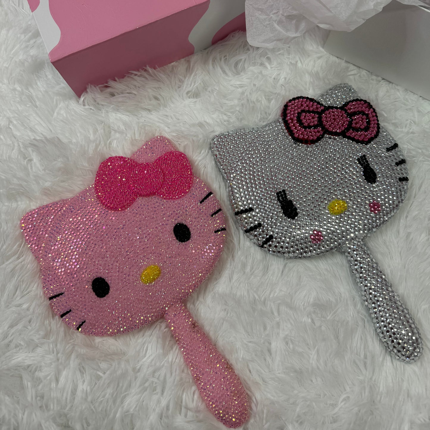 Hello Kitty Hand Held Mirror