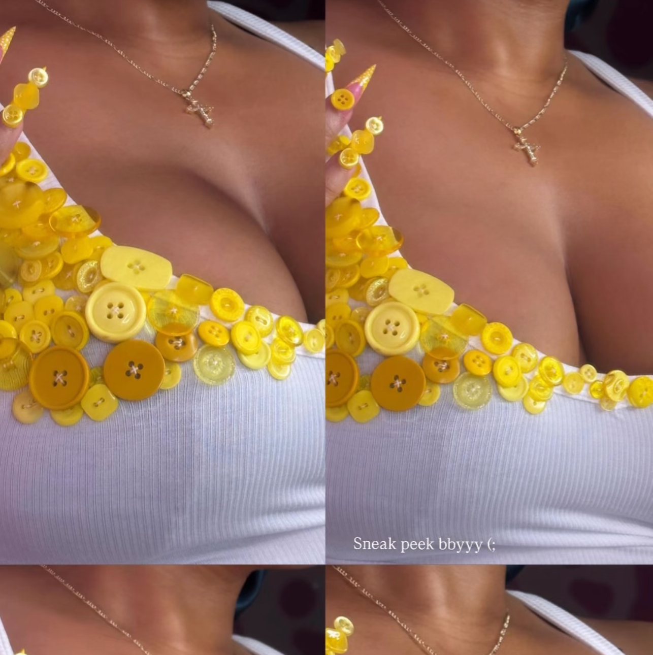 Button Tank Top