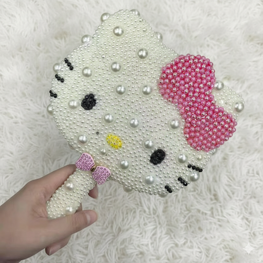 Hello Kitty Hand Held Mirror